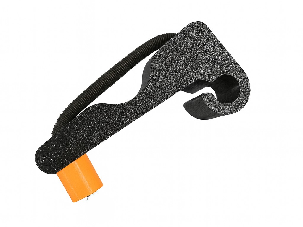 Držák podběráku na člun